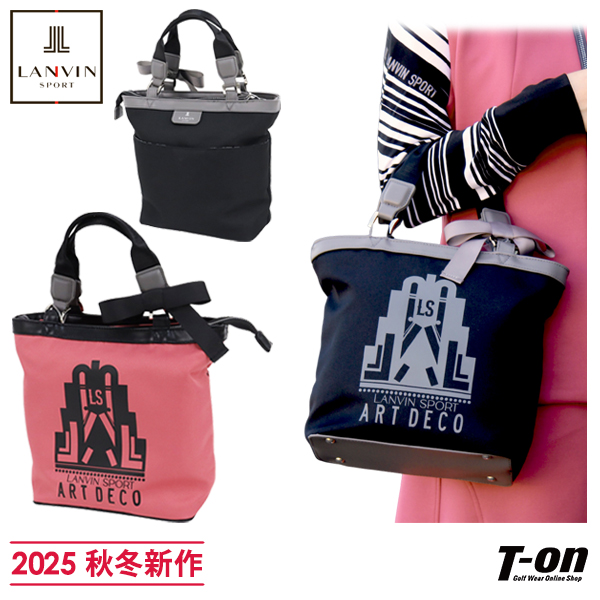 【大感謝祭P10倍】カートバッグ レディース ランバン スポール LANVIN SPORT 日本正規品 2025 秋冬 新作 ゴルフ vg5ftt48l