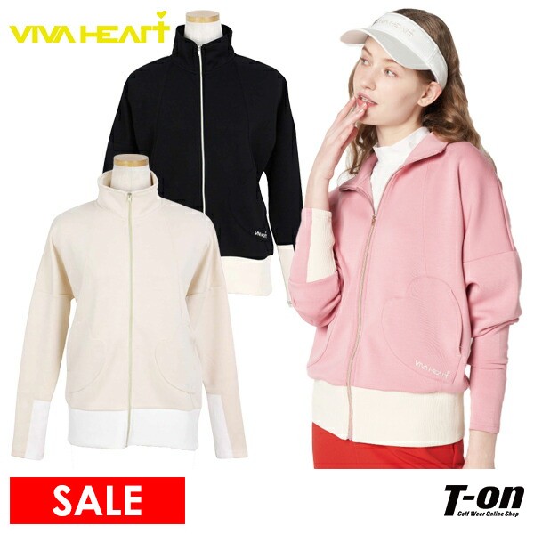 【30％OFFセール】ブルゾン レディース ビバハート VIVA HEART 2025 春夏 新作 ゴルフウェア 012-33211