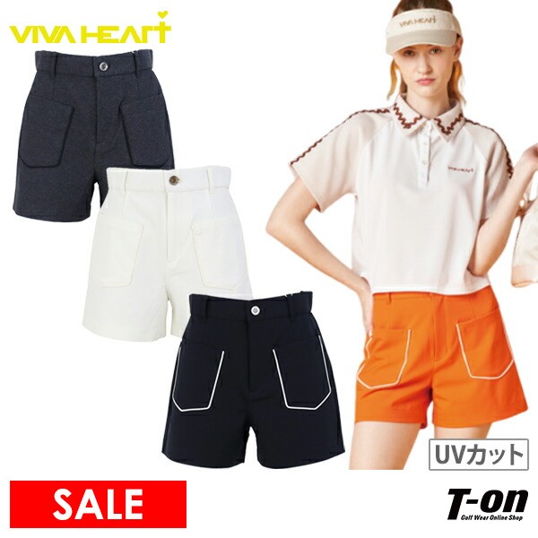 SSサイズ ビバハート レディースゴルフウェア ショートパンツ 撥水防水 30％OFFセールショートパンツ レディース ビバハート VIVA HEART