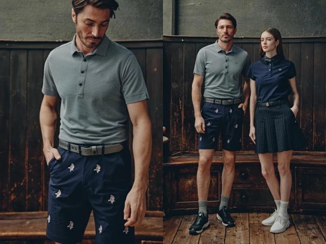 リンクソウル LINKSOUL AC 半袖ポロシャツ Men's Golf & Lifestyle