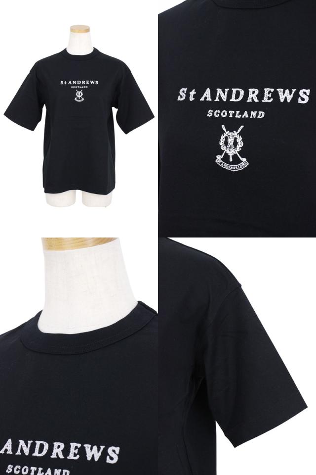 【送料無料】【メール便対応】Tシャツ レディース セントアンドリュース St ANDREWS 2025 春夏 新作 ゴルフウェア 043-5163302の通販は 【送料無料】【メール便対応】Tシャツ レディース セントアンドリュース St ANDREWS 2025 春夏 新作 ゴルフウェア 043-5163302の通販は