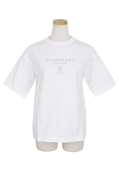 【送料無料】【メール便対応】Tシャツ レディース セントアンドリュース St ANDREWS 2025 春夏 新作 ゴルフウェア 043-5163302の通販は