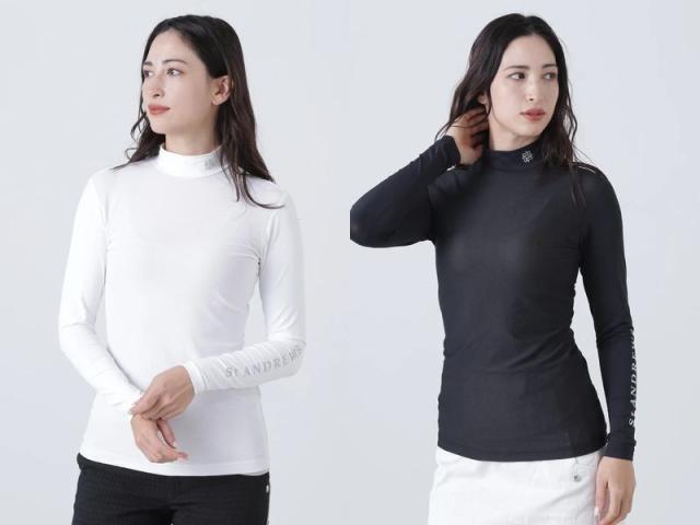 ゴルフ レディース セントアンドリュース カットソー トップス 春秋 セントアンドリュースの長袖カットソーを使ったスタイリング