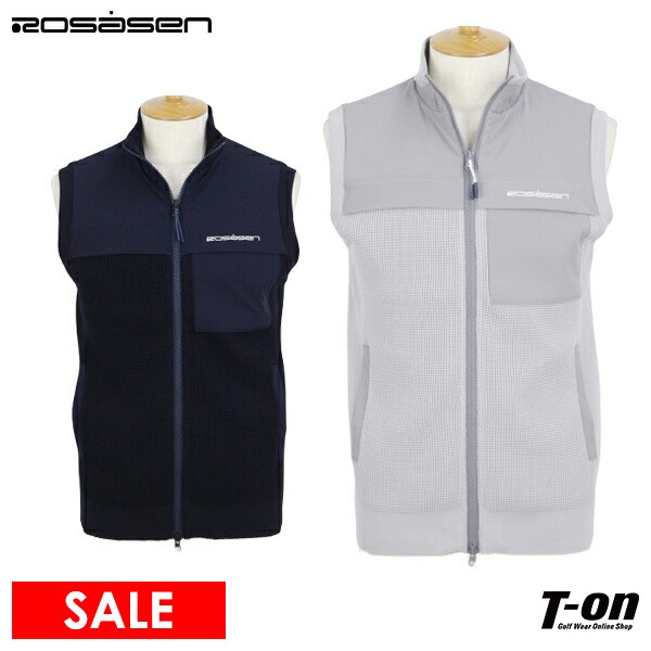 【送料無料】ベスト メンズ ロサーセン ROSASEN 2025 春夏 新作 ゴルフウェア 044-43271の通販は 16,170円
