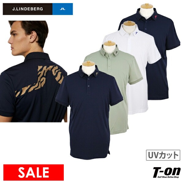 J.LINDEBERG XL ポロシャツ ブラック/ブルー Amazon.co.jp: ポロシャツ メンズ Jリンドバーグ J.LINDEBERG