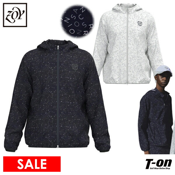 zoyの防寒ゴルフウェアセット b11211ZOYゴルフウェア ダウン ジャケット 白 M 軽量 防風 防寒