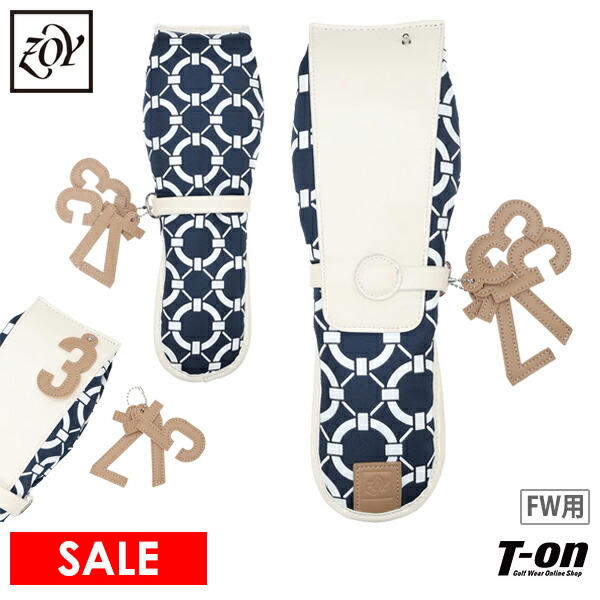 ヘッドカバー フェアウェイウッド用 メンズ レディース ゾーイ
