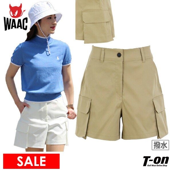 WAAC レディース ゴルフパンツ WAAC ワック ゴルフショートパンツ ゴルフウェア レディース