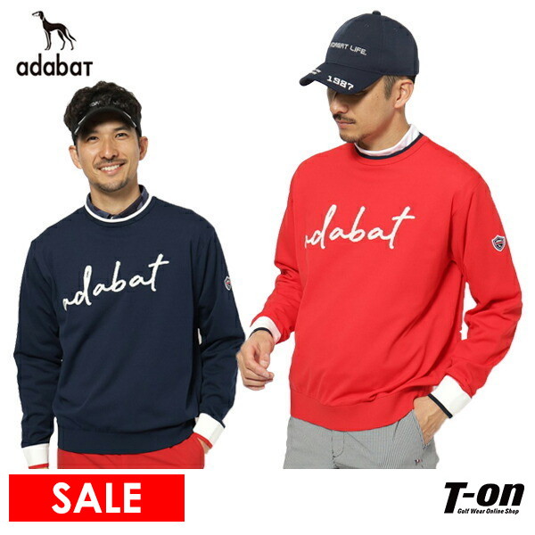 【タイムセール 12/23 13:00迄】セーター メンズ アダバット adabat  ゴルフウェア 082-12240 OFF
