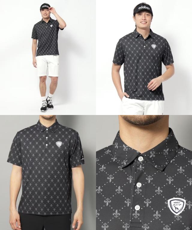 アダバット　ゴルフシャツ　46 ワールド アダバット ゴルフシャツ 46 ワールド アダバット ゴルフシャツ 46