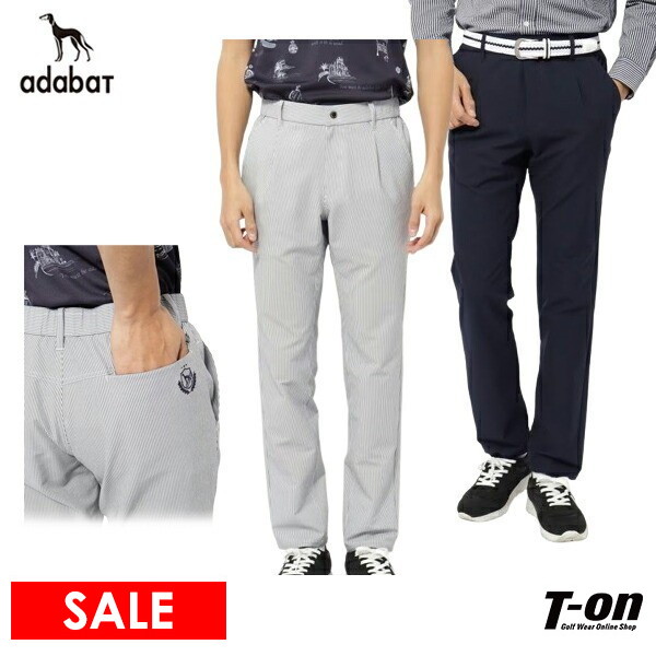 タイムセール 10/14 13:00迄】ロングパンツ メンズ アダバット adabat  