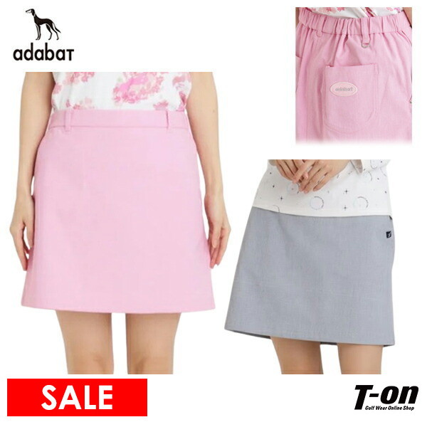 【タイムセール 12/23 13:00迄】スカート レディース アダバット adabat  ゴルフウェア 119-62310 OFF