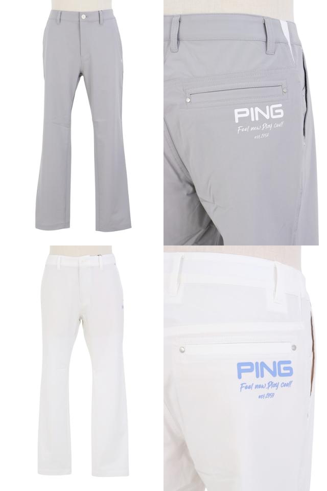 30％OFFセール】ロングパンツ メンズ ピン PING 2025 春夏 新作