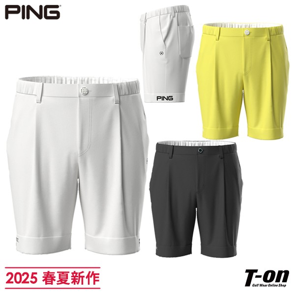【送料無料】ショートパンツ メンズ ピン PING 2025 春夏 新作 ゴルフウェア 621-5132305