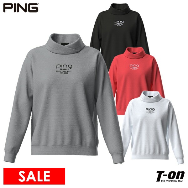 【30％OFFセール】トレーナー レディース ピン PING 2025 春夏 新作 ゴルフウェア 622-5162102