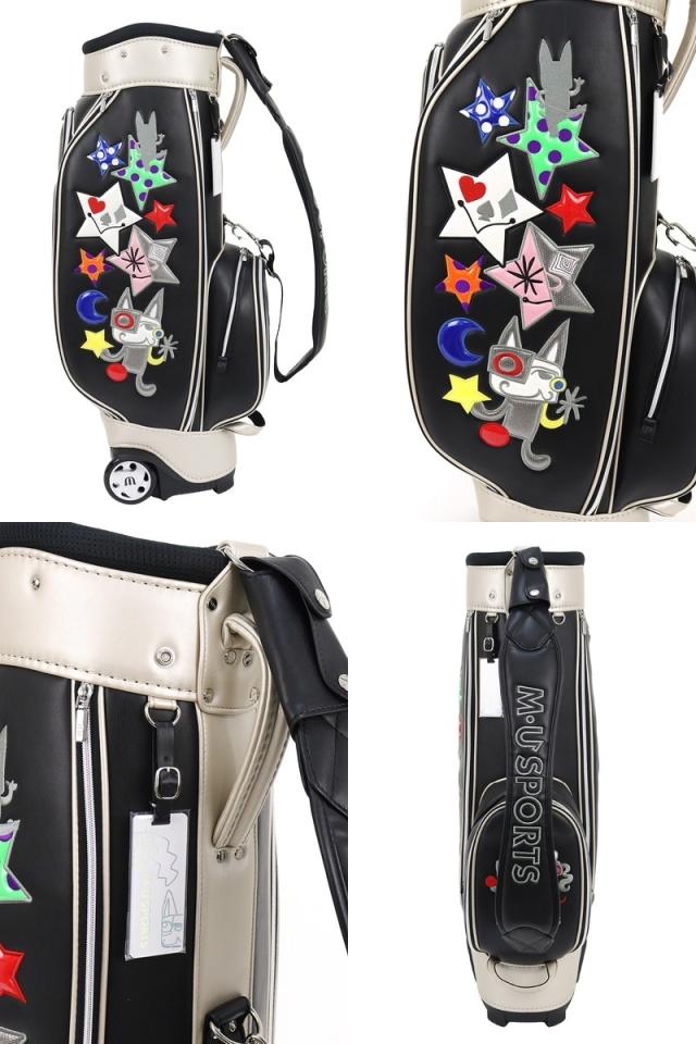 送料無料】キャディバッグ メンズ レディース MUスポーツ エムユー