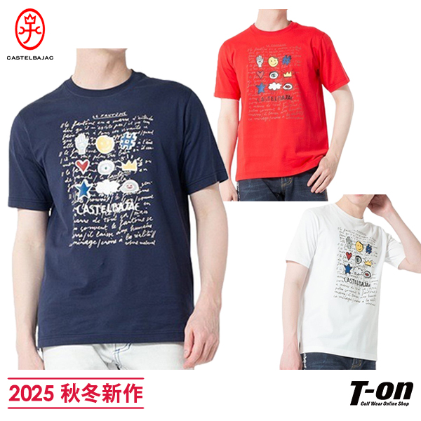 【送料無料】【メール便対応】Tシャツ メンズ カステルバジャック CASTELBAJAC 2025 秋冬 新作 7215372172