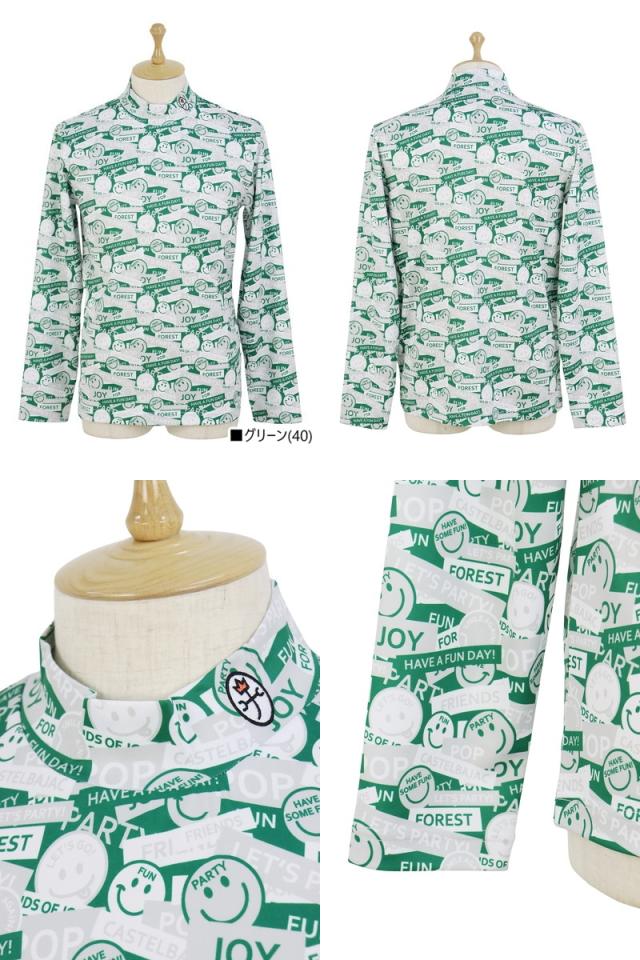 50％OFFセール】ハイネックシャツ メンズ カステルバジャックスポーツ