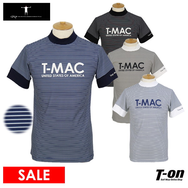 【40％OFFセール】ハイネックシャツ メンズ ティーマック T-MAC ゴルフウェア 7414172103