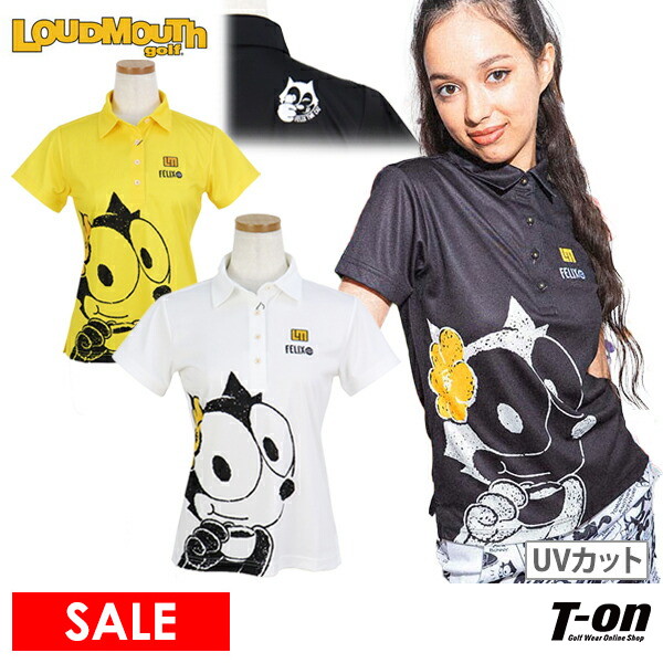 【40％OFFセール】ポロシャツ レディース ラウドマウス ゴルフ LOUDMOUTH GOLF 日本正規品 日本規格  ゴルフウェア 765-660