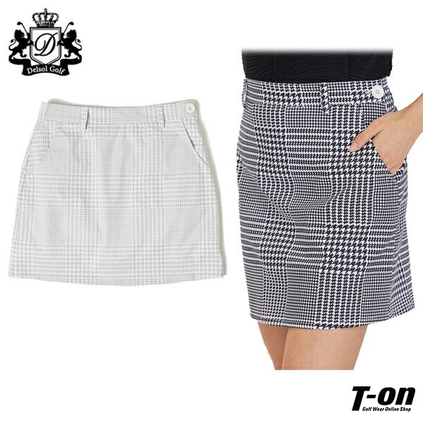 スカート レディース デルソルゴルフ DELSOL GOLF ゴルフウェア 7888