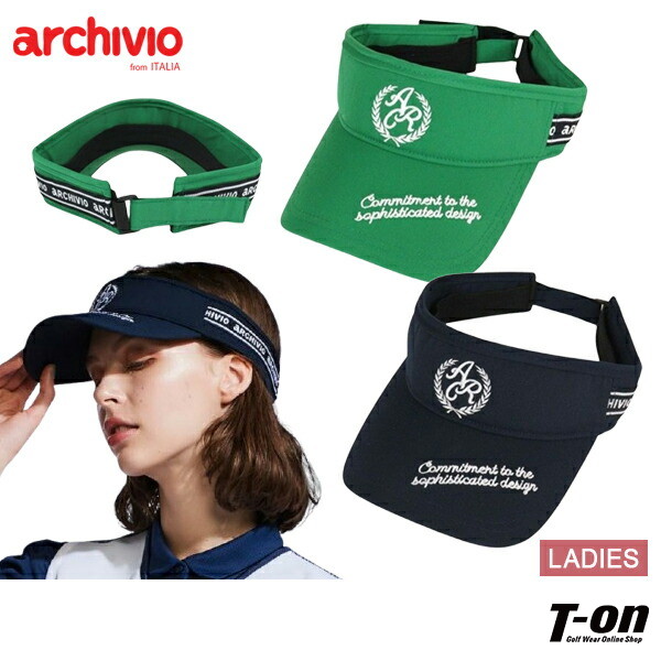 サンバイザー レディース アルチビオ archivio 2025 春夏 新作 ゴルフ a450209の通販は