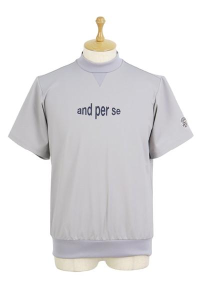 送料無料】ハイネックシャツ メンズ アンパスィ and per se 2025 秋冬