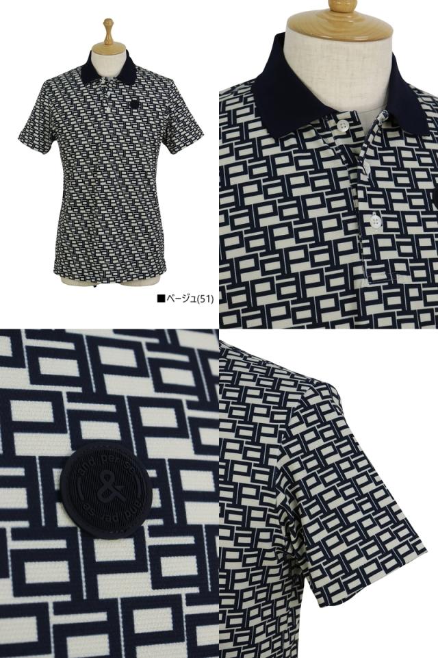 【送料無料】ポロシャツ メンズ アンパスィ and per se 2025 秋冬 新作 ゴルフウェア amf9685z4 送料無料】ポロシャツ メンズ アンパスィ and per se 2025 秋冬 新作