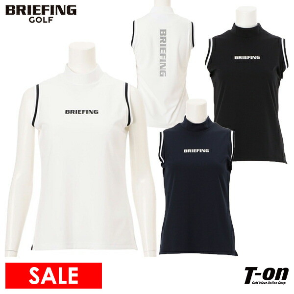 【30％OFFセール】ハイネックシャツ レディース ブリーフィング ゴルフ BRIEFING GOLF 2025 春夏 新作 ゴルフウェア brg251w48