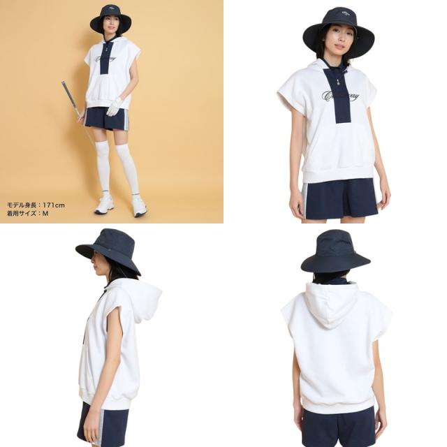 新品未利用　Callawayゴルフウェア　アイボリーノースリーブベスト　現行品 Callaway - 〓Callaway/キャロウェイ〓速乾Vネックニットベスト