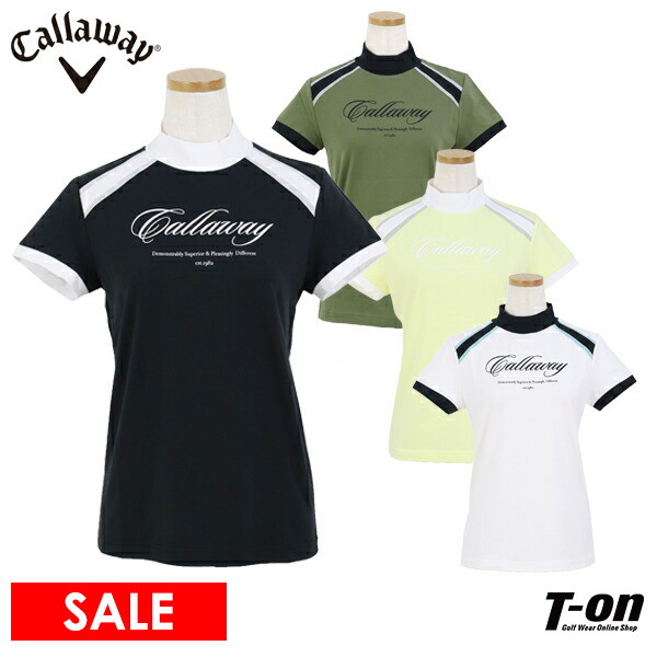 【メール便対応】ハイネックシャツ レディース キャロウェイ アパレル キャロウェイ ゴルフ Callaway APPAREL 2025 春夏 新作 ゴルフウェア c25134203の通販は 10,450円