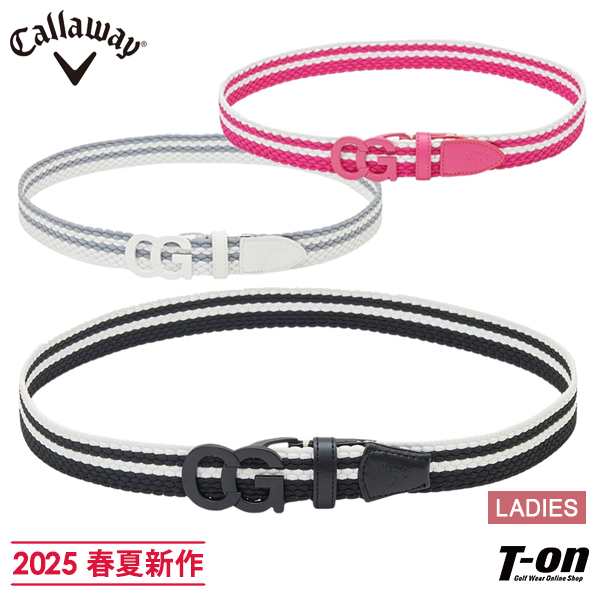 ベルト レディース キャロウェイ アパレル キャロウェイ ゴルフ Callaway APPAREL 2025 春夏 新作 ゴルフ c25192201の通販はベルト