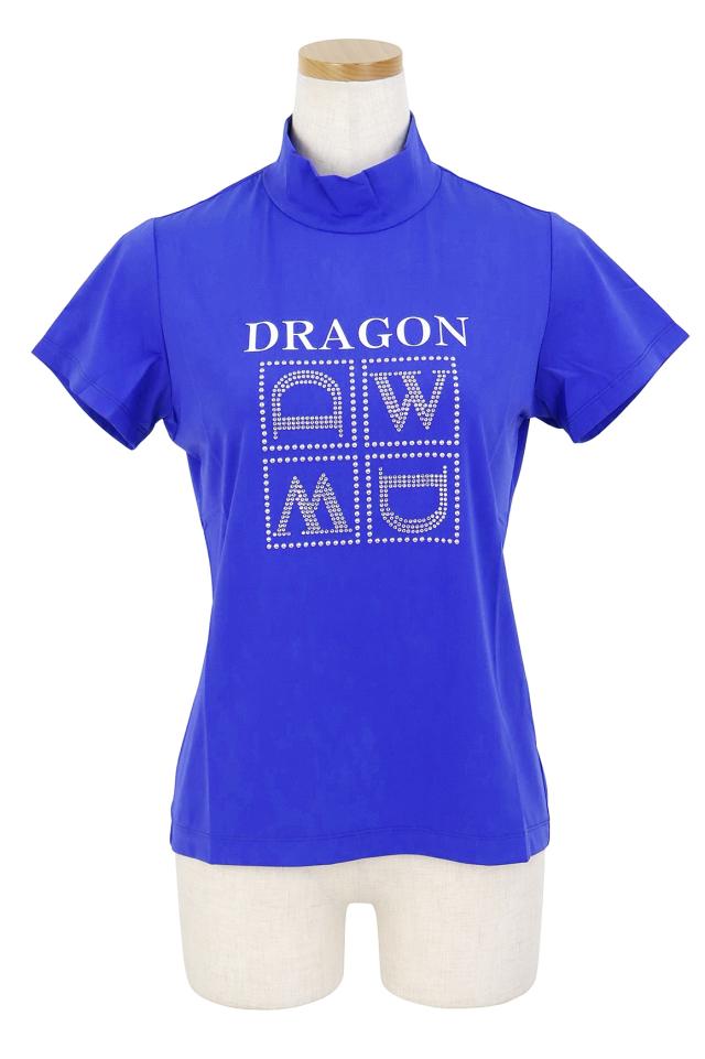 ym13【未使用】ダンスウィズドラゴン ハイネック ジップアップ 長袖シャツ L ym13未使用ダンスウィズドラゴン ハイネック ジップアップ 長袖