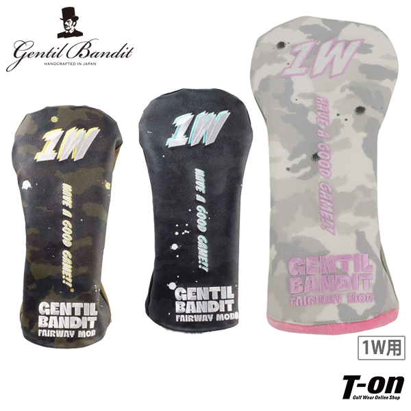 【送料無料】ヘッドカバー ドライバー用  メンズ レディース ジャンティバンティ フェアウェイモブ GENTIL BANDIT FAIRWAY MOB  ゴルフ gbfm10