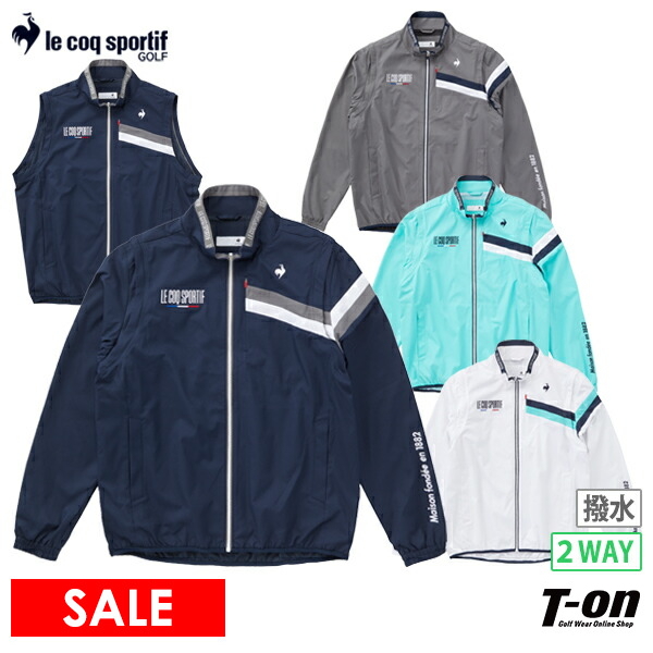 【ポイント10倍】ブルゾン メンズ ルコックスポルティフ ゴルフ le coq sportif GOLF 2025 春夏 新作 ゴルフウェア lg5swb00mの通販は
