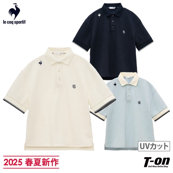 【ポイント10倍】ポロシャツ レディース ルコックスポルティフ le coq sportif 2025 春夏 新作 ゴルフウェア lt5shs41lの通販は