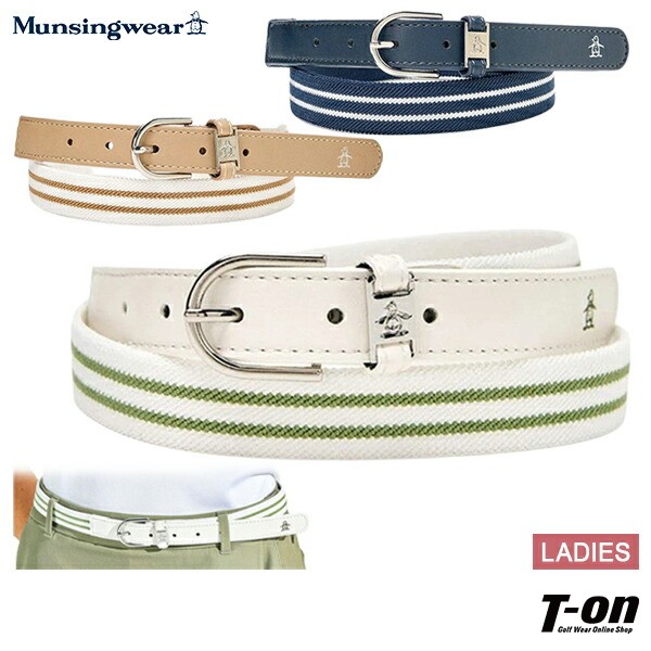 【ポイント10倍】ベルト レディース マンシングウェア Munsingwear 2025 春夏 新作 ゴルフ mg5sbl00lの通販は