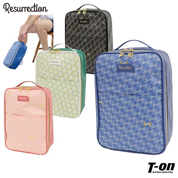 【送料無料】シューズケース メンズ レディース レザレクション Resurrection  ゴルフ pingue-no5-a