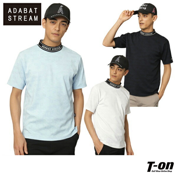 【タイムセール 12/23 13:00迄】ハイネックシャツ メンズ アダバット ストリーム ADABAT STREAM  ゴルフウェア s69-12482 OFF