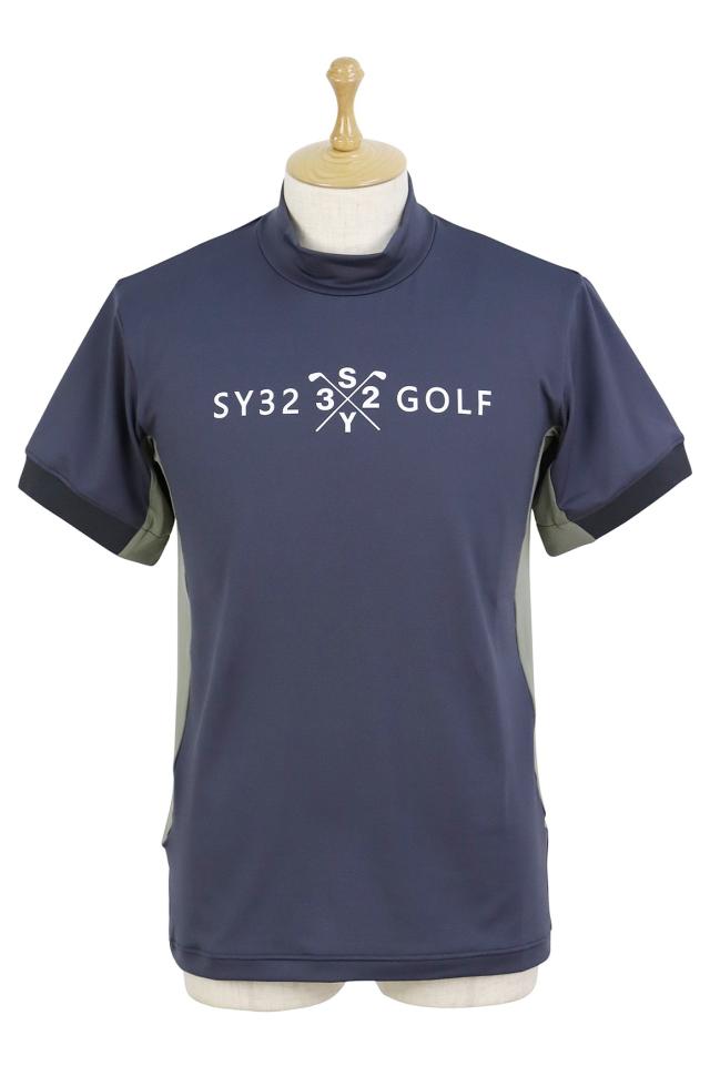 ハイネックシャツ メンズ SY32 by SWEET YEARS GOLF エスワイサーティトゥ バイ スィートイヤーズ ゴルフ 日本正規品 2023 秋冬 新作