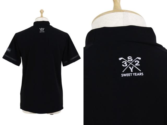 SY32 エスワイサーティトゥ　モックネック　ゴルフ　シャツ　メンズ　L 黒 30%OFF】STRETCH TECH MOCK NECK｜MEN'S - 【公式】SY32 by