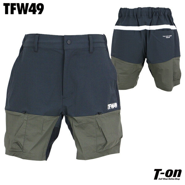 TFW49 ハーフパンツショートパンツゴルフメンズサイズ2 ブラック