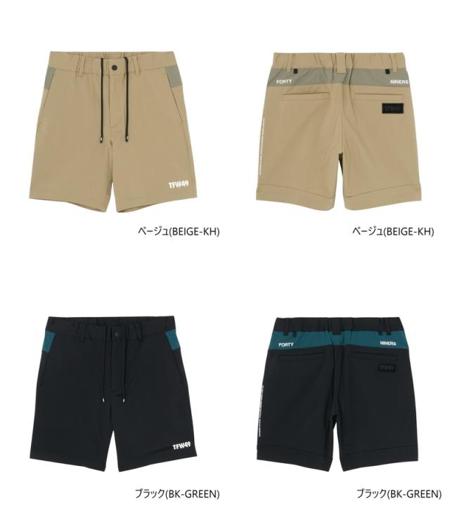 TFW49 ショートパンツ チャコール　ハーフパンツ　XL ゴルフ TFW49 ショートパンツ チャコール XL ハーフパンツ ゴルフ