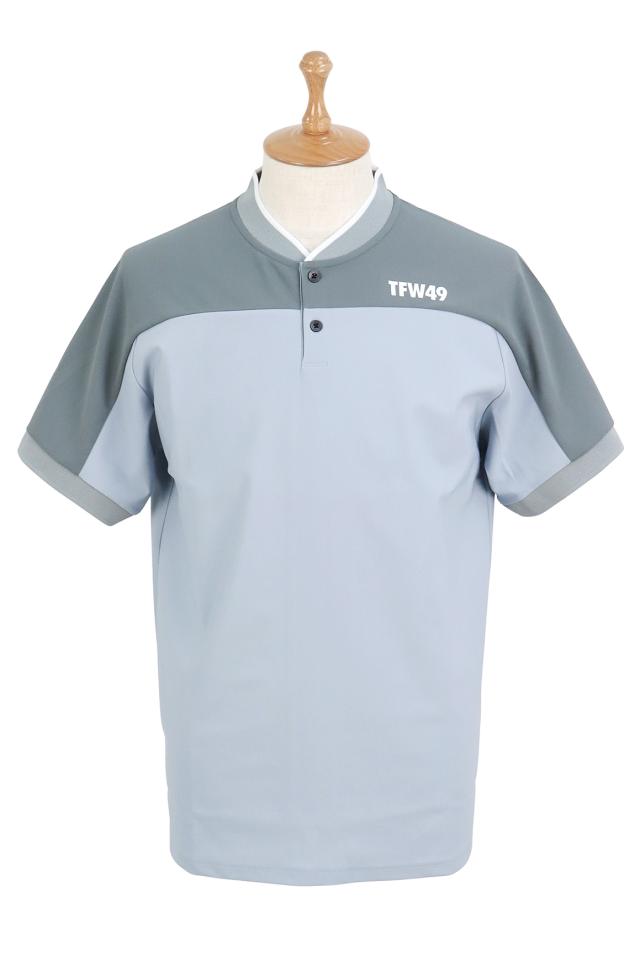 メンズウェア TFW49 25SS PANEL COLLARLESS POLO L PANEL COLLARLESS POLO | TFW49（ティーエフダブリュー
