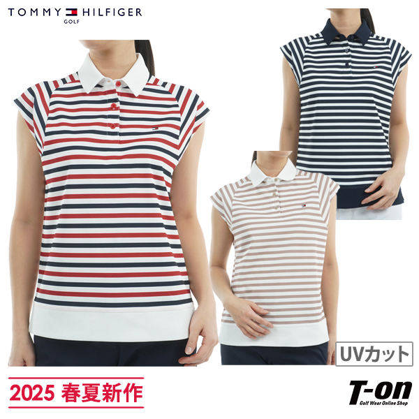 【送料無料】【メール便対応】ポロシャツ レディース トミー ヒルフィガー ゴルフ TOMMY HILFIGER GOLF 日本正規品 2025 春夏 新作 ゴルフウェア thla503の通販は