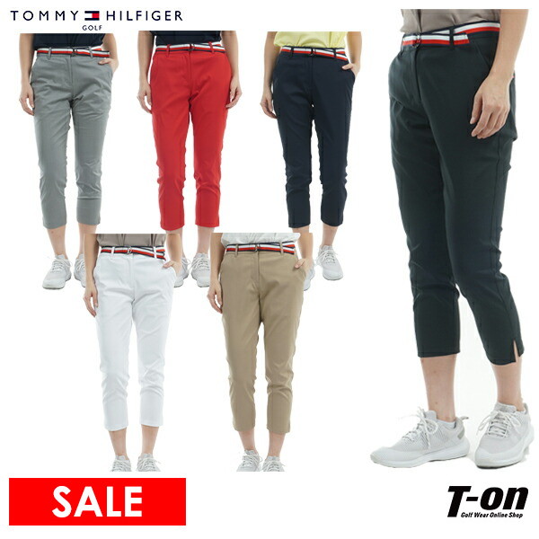 【30％OFFセール】ロングパンツ レディース トミー ヒルフィガー ゴルフ TOMMY HILFIGER GOLF 日本正規品 2025 春夏 新作 ゴルフウェア thla505