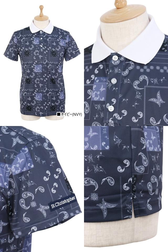 30％OFFセール】ポロシャツ メンズ セントクリストファー St