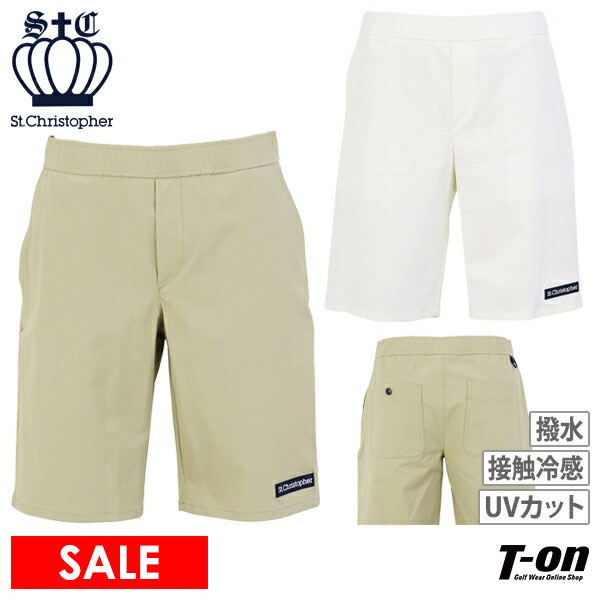 【30％OFFセール】ショートパンツ メンズ セントクリストファー St.Christopher  ゴルフウェア tm48601