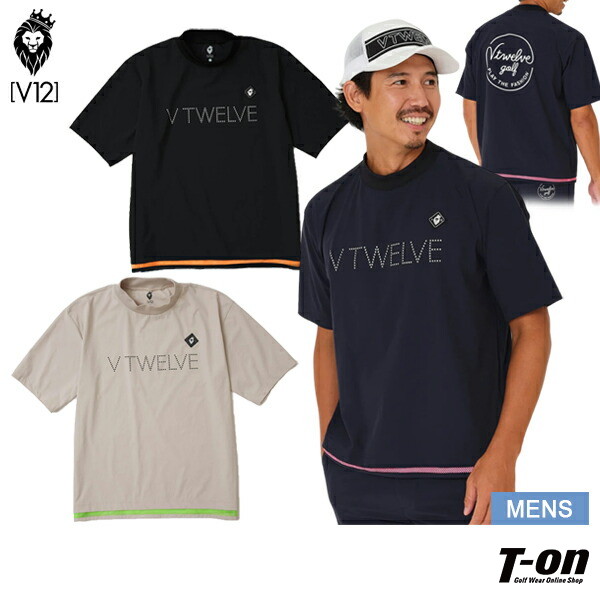 v12  ゴルフウェア V12 ヴィトゥエルブ ゴルフウェア メンズ WT MOCK 長袖 モックネック