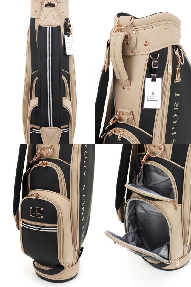 ランバン スポール　LANVIN SPORT　キャディバッグ ランバン スポール ゴルフ LANVIN SPORT 2023春夏新作